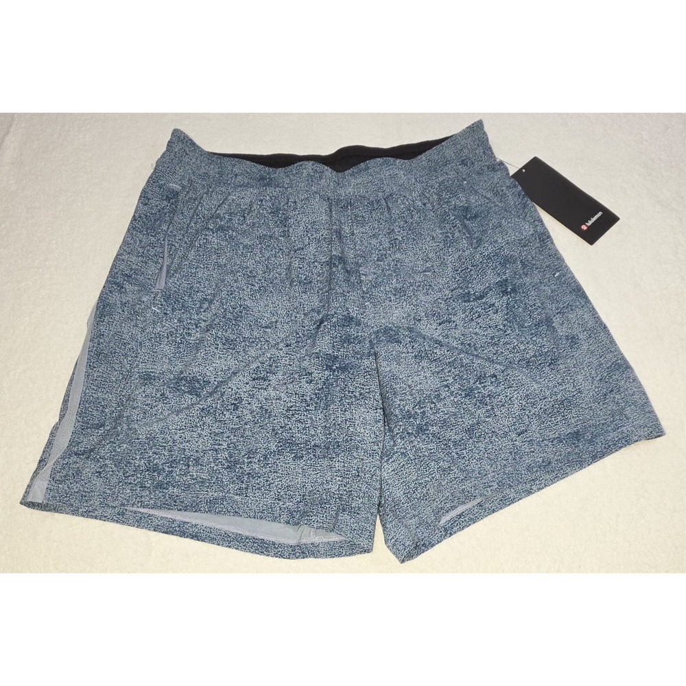 Lululemon Pace Breaker 5" Shorts Lined Blue Men's Large - Picture 2 of 7